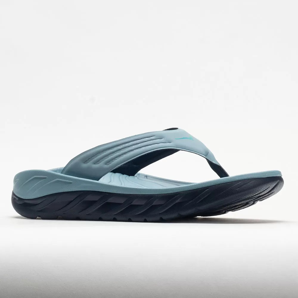 HOKA Ora Recovery Flip Men's Stone Blue/Outer Space