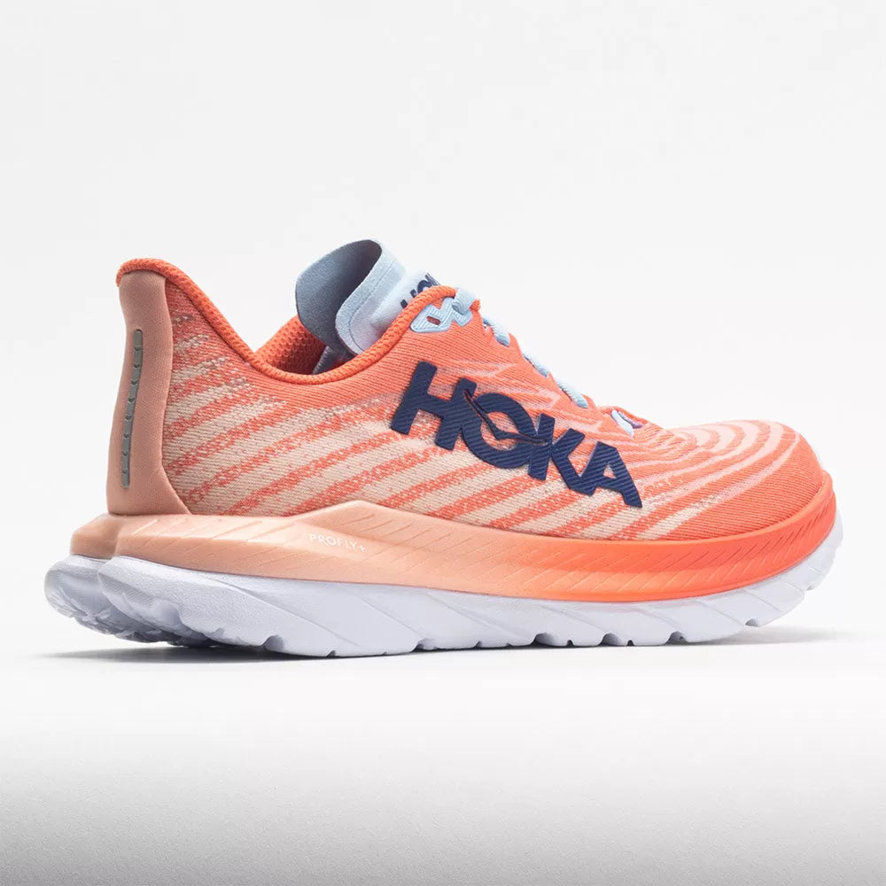 HOKA Mach 5 Women's Camellia/Peach Parfait