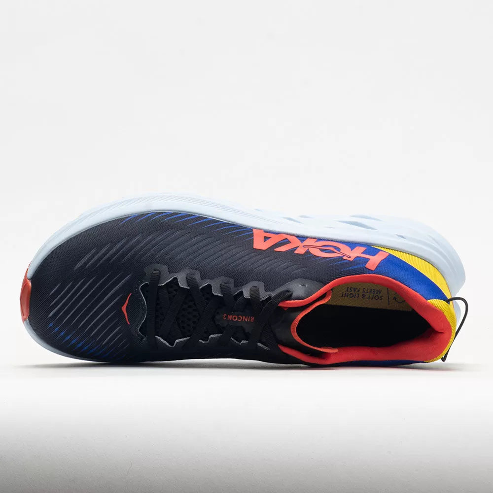 HOKA Rincon 3 Men's Black/Dazzling Blue