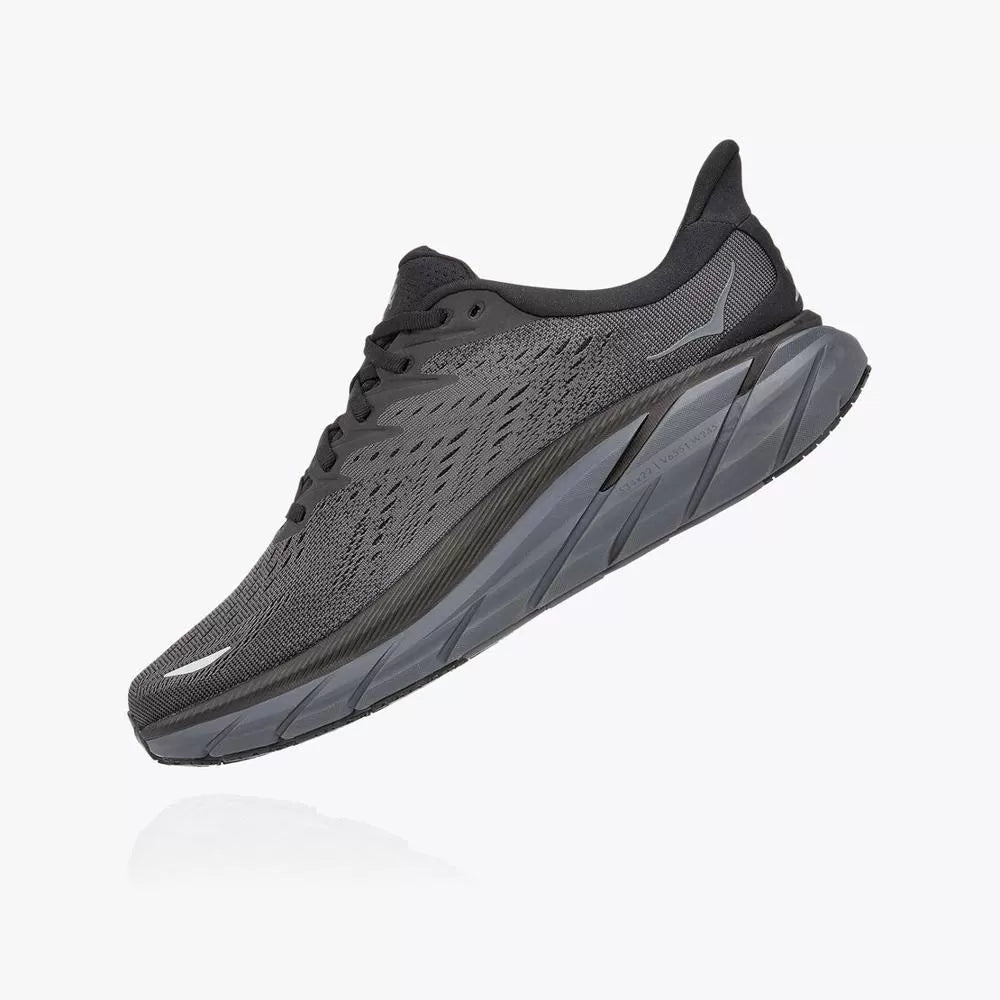 Women's Clifton 8 - Black / Black